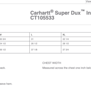 Carhartt Super Dux Insulated Hooded Coat - Image 2