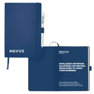 Small Navy Notebook with Pen